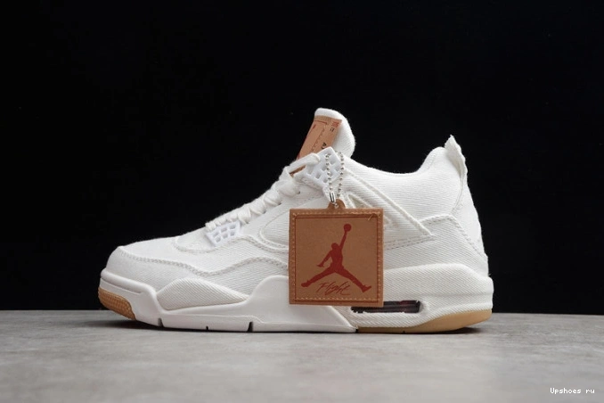 Levi's 100 Tag) White Retro Jordan AO2571 Air (Levi's 4 0803